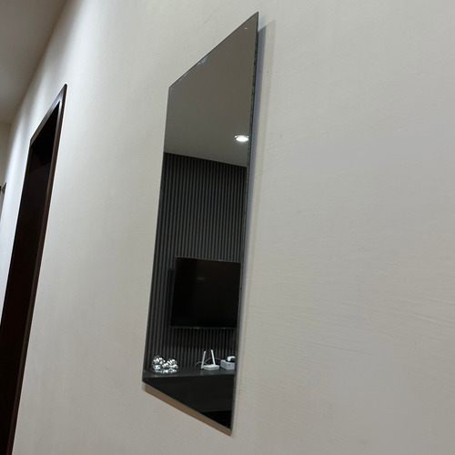 Espejo Rectangular 50 X 30cm Baño Sala Marco Pulido