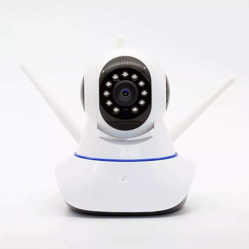 Câmera Ip 3 Antenas Wireless 3ª Geração Wifi C/ Visão Not...