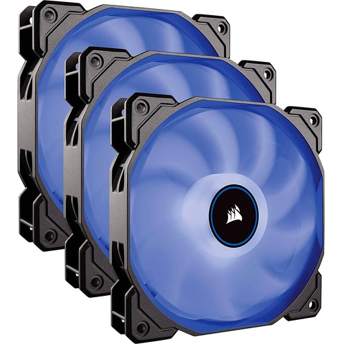 Fan Cooler Corsair Af120 Azul Pack X3 Unidades 120mm