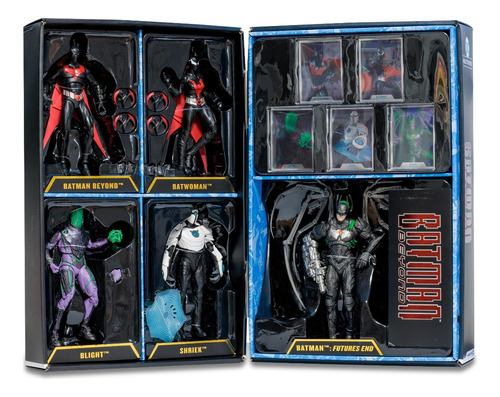 Dc Multiverse Batman 5-pack Deluxe Action Figures (18cm)