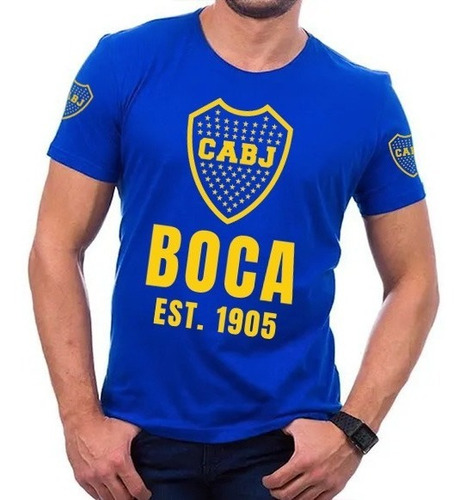 Increible Playera Fan Made Con Estampado De Boca 2022