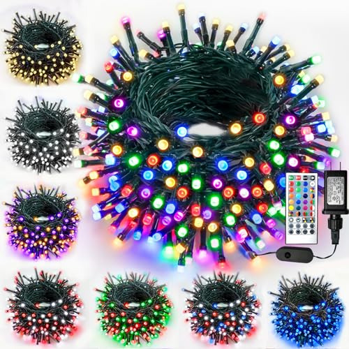 Luces Navideñas Exterior Con Control Remoto Temporizador 20m