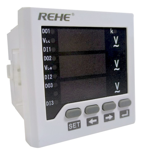 Voltimetro Trifasico Rehe Rh-3av63 0-500v/220v