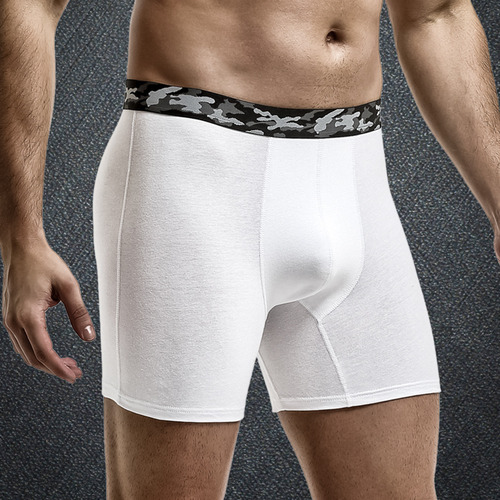 Ropa Interior Deportiva De Algodón Antipiernas Para Hombre D