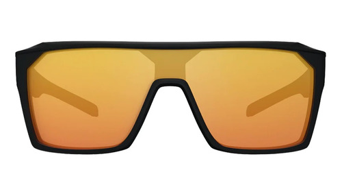 Óculos De Sol Hb Carvin 2.0 Matte Black Red Chrome