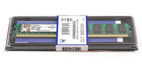 Memoria Ram Kingston Nueva 2gb Ddr2 800mhz Pc2-6400 Pc 