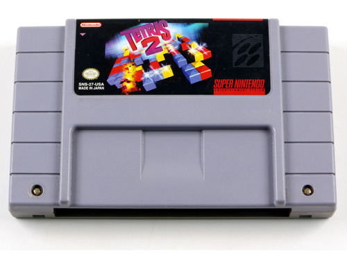 Tetris 2 Original Super Nintendo Snes