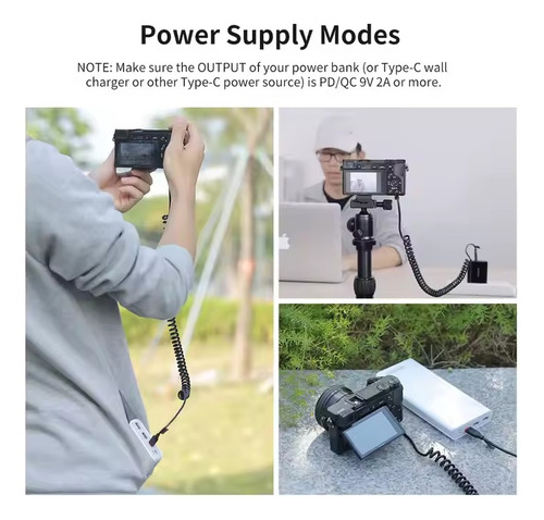 Adaptador Fonte Dummy Bateria Np-fz100 Sony A7iii A7iv A7m4