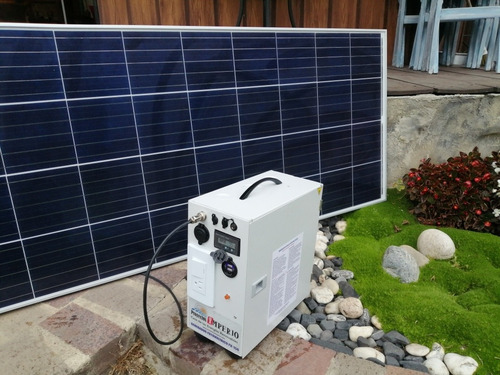 Kit Planta Panel Solar: Bombillos Led Cargador Usb Fuente Tv