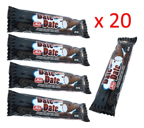 Date Date Crispy 20 X20g