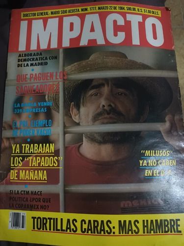 Hector Suarez El Milusos, Massiel Revista Impacto Año-1984
