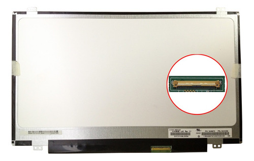 Pantalla Display 14.0 Slim 40 Pin Hb140wx1-400 B140xw03 V.0