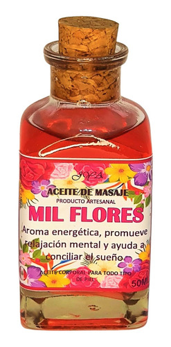 Aceite Para Masajes Mil Flores 50ml