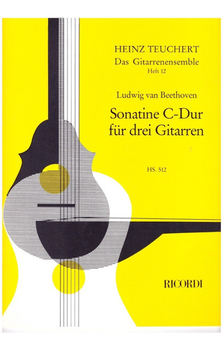 L.v. Beethoven: Sonatina In C Major For Three Guitars.