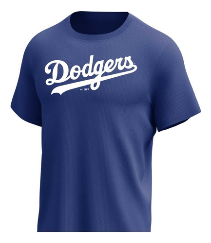 Playera Fanatics Beisbol Mlb Dodgers Los Angeles Infantil