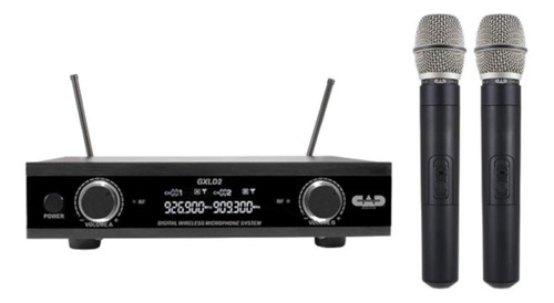 Cad Audio Gxld2hhah Sistema De Micrófono De Mano Dual Inalám