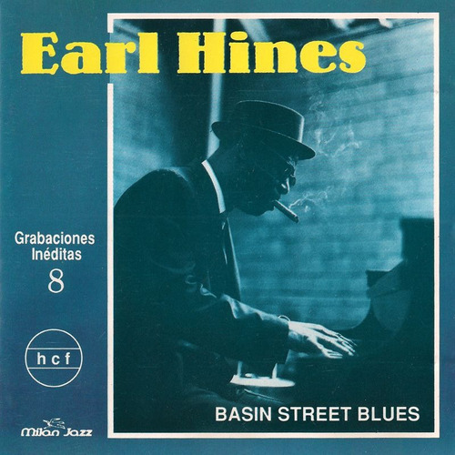 Earl Hines Basin Street Blues Cd Argentina Jazz Rare Piano 