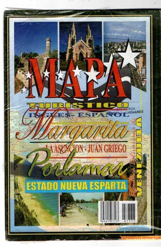 Mapa Turistico De Margarita Ingles Español Nueva Esparta