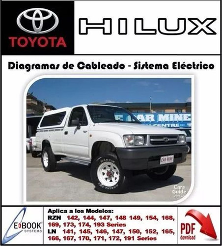 Diagramas Sistema Electrico Toyota Hilux 27 L Original