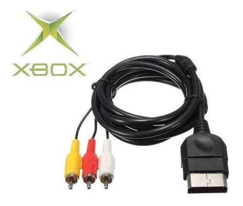 Rca Cable Audio Video Para Consola Xbox Clásico Nuevo 