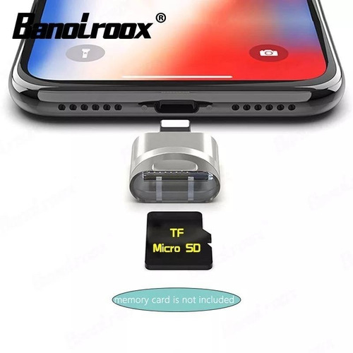 Lector De Tarjetas Micro Sd Para iPhone/iPad