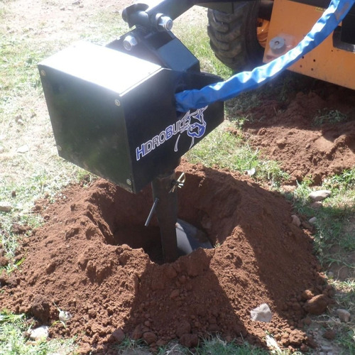Imagen 18 de 20 de Hoyadora Hidrobull - Accesorio Para Minicargadora Bobcat