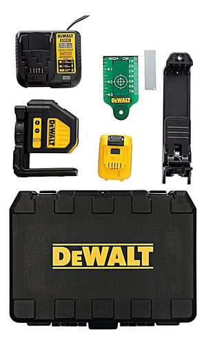 Dewalt Laser Linea Cruzada Rayo Color Verde Bateria Ionlitio