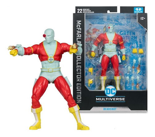 Figura Deadshot Classics Mcfarlane Collector Edition Multiv