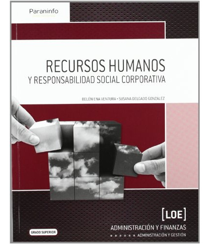 Recursos Humanos Y Respons Soc Corp Para, De Belen Ena Ventura. Editorial Paraninfo, Tapa Blanda En Español, 9999