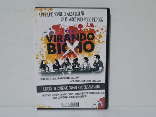 Dvd Virando Bixo - Um Filme Sobre O Vestibular