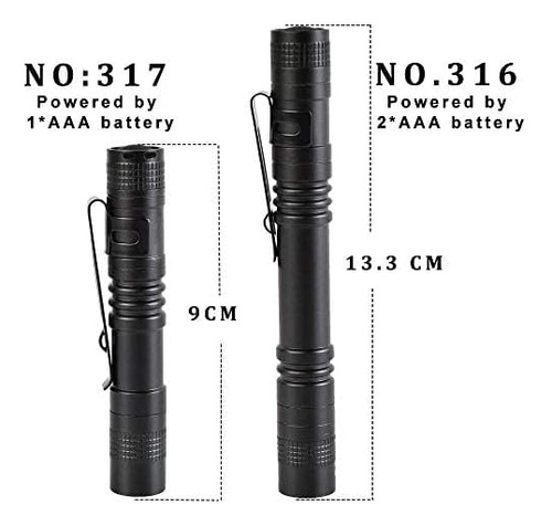Linterna Táctica Led De 1000lm Con Clip