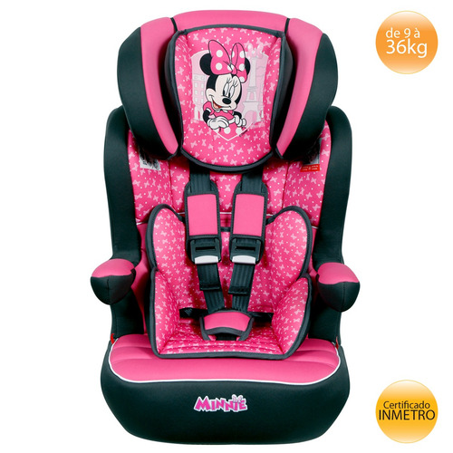 Cadeira De Carro I, Ii, Iii (36kg) I-max Minnie Rosa