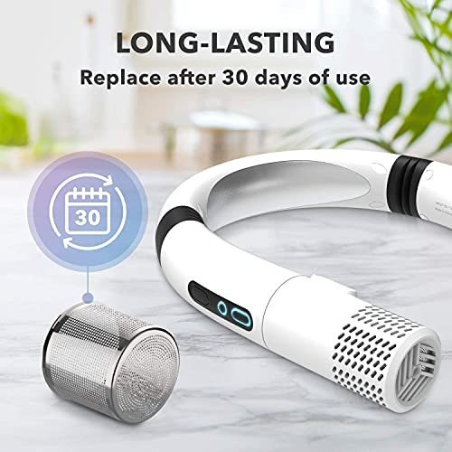Nanosilver Filtro Ventilador Portatil 2 Diseñado Para