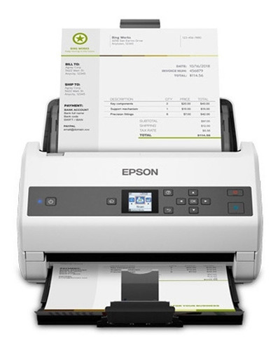 Escáner Epson Workforce Ds-870, 65ppm, Duplex, Adf