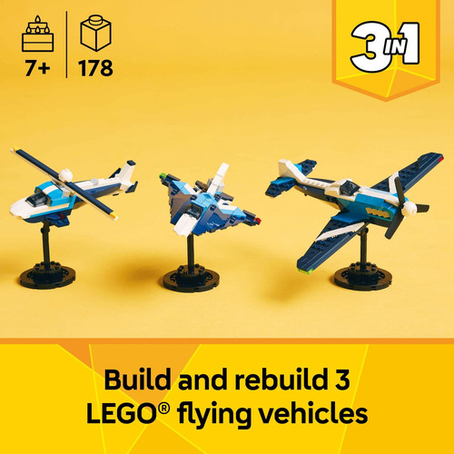 Juguete Lego Creator 31160 Avion Jet O Helicóptero Para Mayo