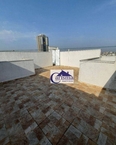 Imagem 10 de 17 de Cobertura Com 2 Dormitórios À Venda, 80 M² Por R$ 310.000,00 - Vila Tibiriçá - Santo André/sp - Co0272