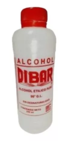 Alcohol Etílico 96° X 250 Ml