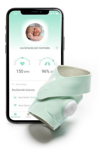 Owlet Smart Sock De 3ª Generación - Media Inteligente Bebe