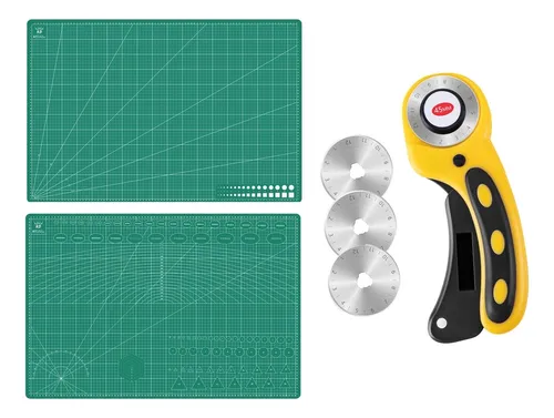 comprar Base Tapete Corte A1 60x90cm + Cutter Circular + 3 Cuchillas