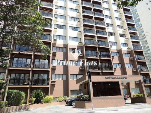Imagem 2 de 19 de Flat Para Venda No Saint Moritz Flat Service, Com 52 M² E 1 - 160109