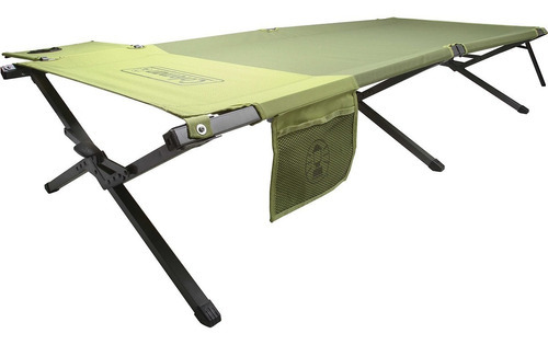 Catre Coleman Trailhead Easy Step Cot Camping Color Verde