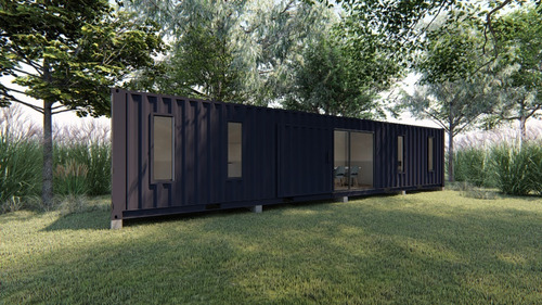 Imagen 5 de 10 de Casas Container Lista Para Vivir Hometainer