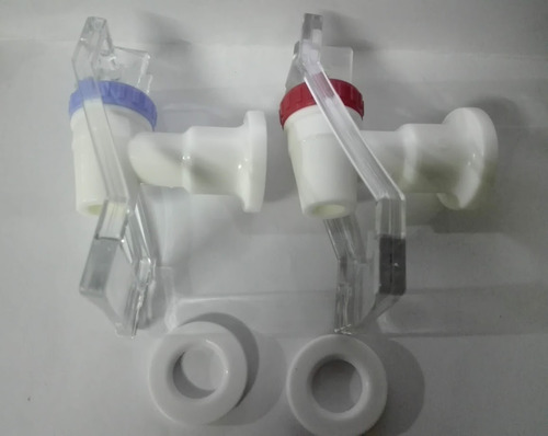 Imagen 6 de 9 de Canillas Chopera Para Dispenser Agua Frio Calor (hembra) Acrilico