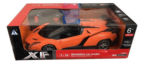 Auto Deportivo A Radio Control 1:16