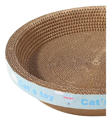 Almohadilla Para Rascar Para Gatos, Cama De Nido Circular, S