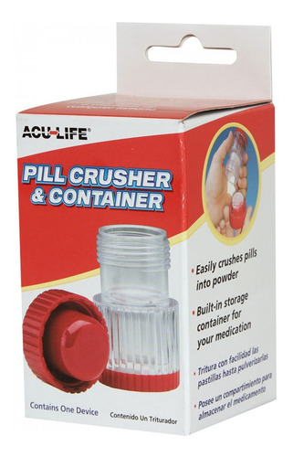 Pastillero Acu-life Triturador