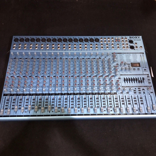 Mesa De Som Mixer 24 Canais Roxy Psl 2442fx