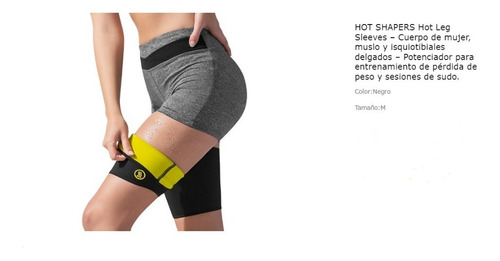 Imagen 1 de 1 de Hot Shapers Mangas Quema Grasa Reducir Comprension Original