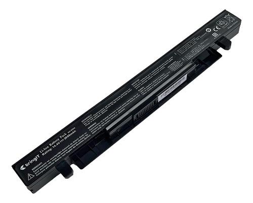 Bateria Para Notebook Asus A41-x550a X450l X550c X450c X550l Marca Bringit Bateria Preto