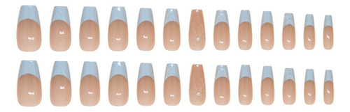 Uñas Postizas Pegamento De Uñas Postizas Decoradas Color Z870
